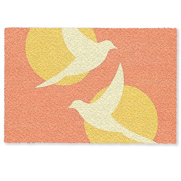 MuchoWow Fußmatte Vögel - Kreise - günstig online kaufen