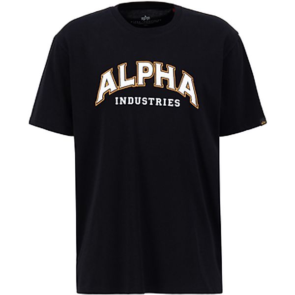 Alpha  T-Shirt College T - black günstig online kaufen