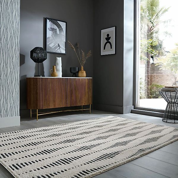 FLAIR RUGS Teppich "Knot" rechteckig 20 mm Höhe geometrisches Muster günstig online kaufen