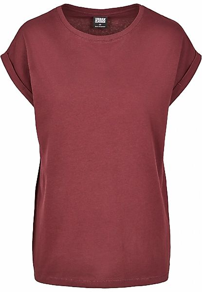 URBAN CLASSICS Kurzarmshirt "Urban Classics Damen Ladies Extended Shoulder günstig online kaufen