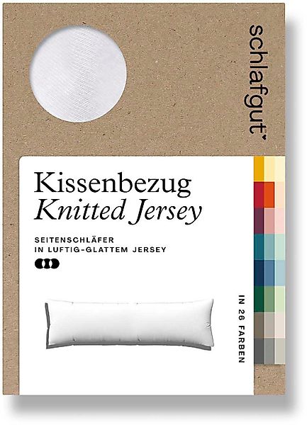 Schlafgut Seitenschläferkissenbezug Pure Seitenschläferkissen, (1 Stück), günstig online kaufen