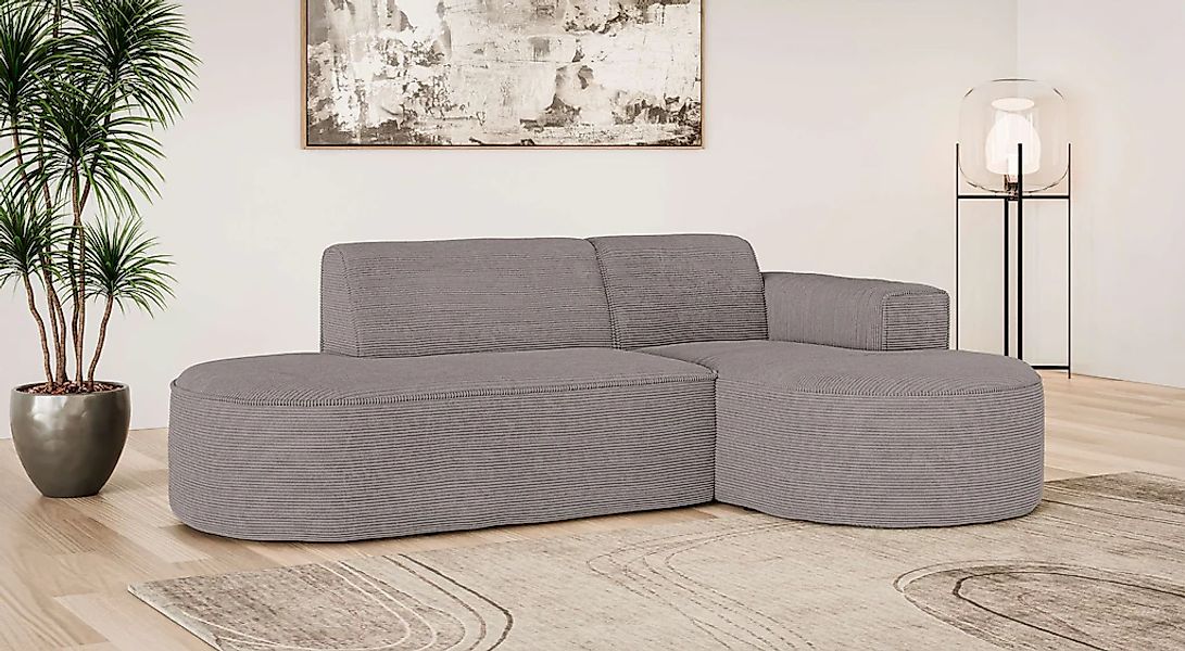 OTTO home Ecksofa "ADELLA Design-Sofa mit Recamiere rechts/links, 248/159/7 günstig online kaufen