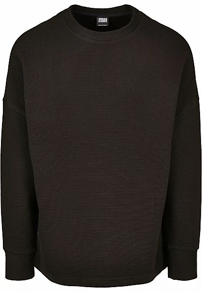 Urban Classics Herren Rundhals Pullover Cut On Sleeve Naps Interlock Crew günstig online kaufen