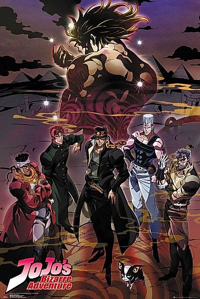 Grupo Erik Poster Jojo's Bizarre Adventure Poster Group 61 x 91,5 cm günstig online kaufen
