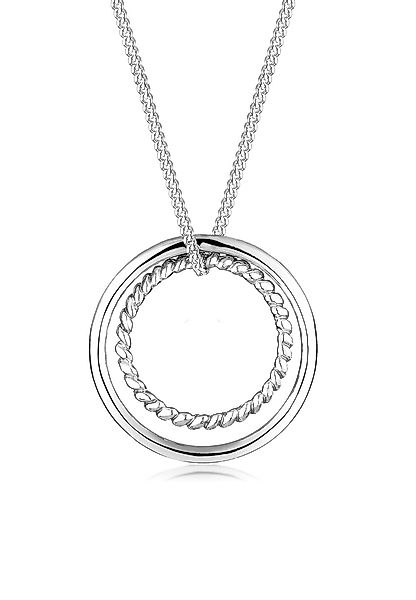 Elli Kette mit Anhänger Kreis 925 günstig online kaufen