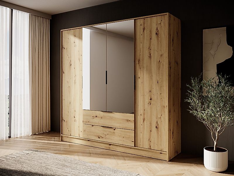 MOEBLO Drehtürenschrank SEVIA (Moderner und funktionaler günstig online kaufen