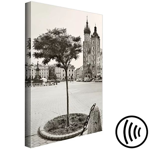 Wandbild Marienkirche - architektonisches Symbol der Krakauer Innenstadt XX günstig online kaufen