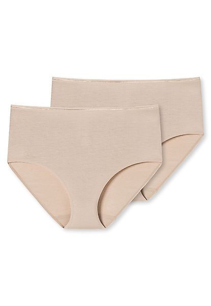 Schiesser Midislip ""Modal Essentials"", (2er Pack), Glanzgarn-Details, wei günstig online kaufen