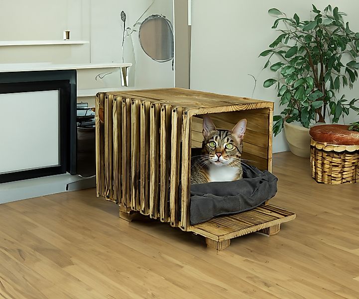 Kistenkolli Altes Land Allzweckkiste Katzenbett in günstig online kaufen