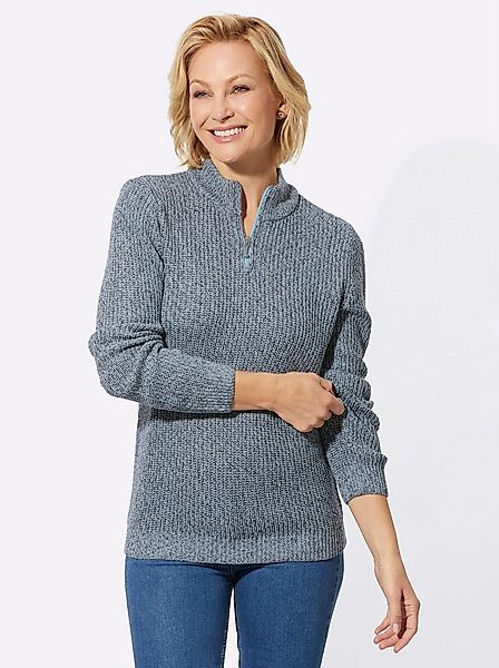 Witt Strickpullover Stehkragen-Pullover günstig online kaufen