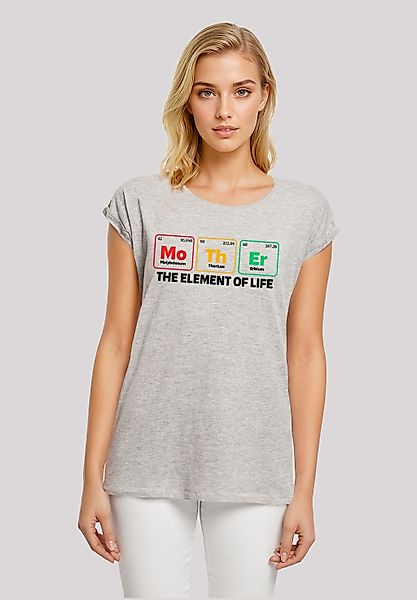 F4NT4STIC T-Shirt "Mothers Day Minimalist Periodic Elements Geeky Mom Gift" günstig online kaufen