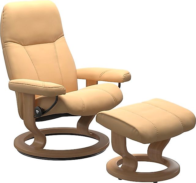 Stressless Relaxsessel "Consul", (Set, Relaxsessel mit Hocker), mit Hocker, günstig online kaufen