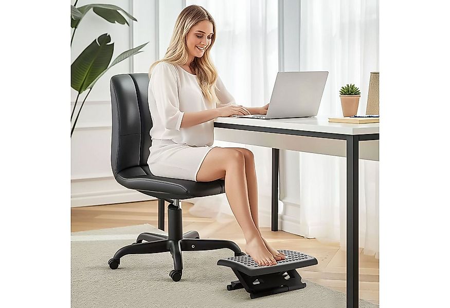 HOMCOM Fußhocker Höhenverstellbar (Fußstütze, 1 St., Fußablage), für Homeof günstig online kaufen