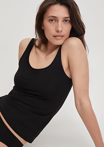 CALIDA Tanktop "Essential Cotton", Baumwoll-Mix, Single Jersey, elastisch, günstig online kaufen