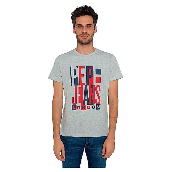 Pepe Jeans Davy Kurzärmeliges T-shirt L Grey Marl günstig online kaufen