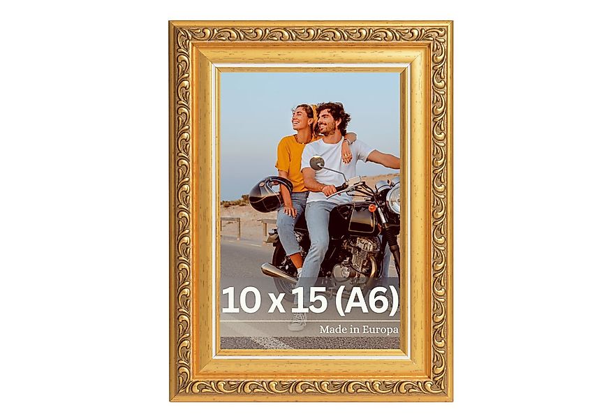 Victor (Zenith) Bilderrahmen Chagall, Antiker Bilderrahmen Set Gold 10x15 c günstig online kaufen