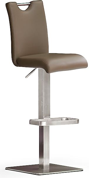 MCA furniture Bistrostuhl »BARBECOOL«, mit Rückenlehne, Bodenplatte eckig, günstig online kaufen