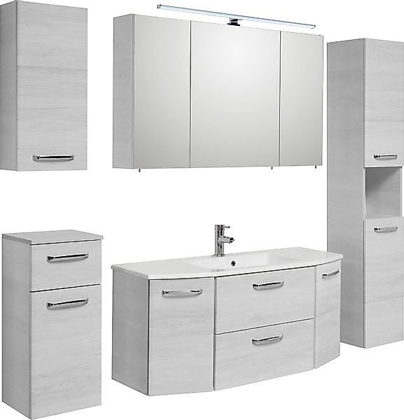 Saphir Badmöbel-Set Quickset 936 5-teilig, Mineralmarmor-Waschtisch günstig online kaufen