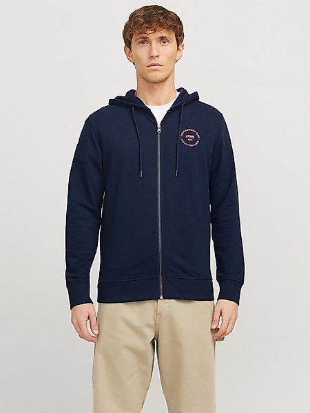 Jack & Jones Kapuzensweatjacke JJSIMON Hoodie mit Reißverschluss und hohem günstig online kaufen