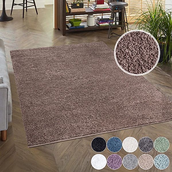 Carpet City Hochflor-Teppich "City Shaggy" rechteckig 30 mm Höhe Auch als L günstig online kaufen
