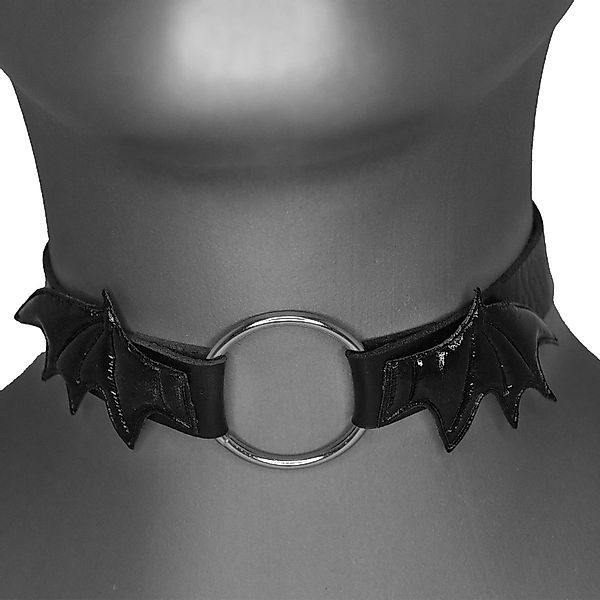 Metamorph Textilband Halsband Vampire Wings, Elastischer günstig online kaufen