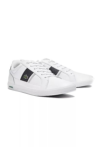 Lacoste Herren Sneaker EUROPA 0721 1 SMA 7-41SMA00082A7 WHT/GRY Weiss Grau günstig online kaufen