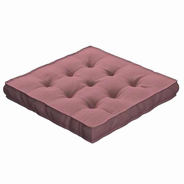 Sitzkissen Jacob mit Handgriff, altrosa, 40 x 40 x 6 cm, Cotton Panama (702 günstig online kaufen