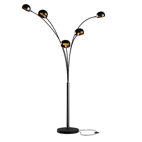 Liadomo Stehlampe Penta, ohne Leuchtmittel, Marmorfuß günstig online kaufen