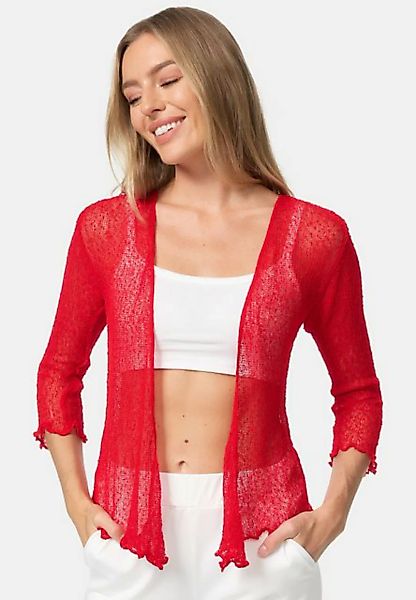 ikat Bolero IKA01 (Sommerlicher angenehm leichter Damen Bolero mit 3/4 Arm) günstig online kaufen