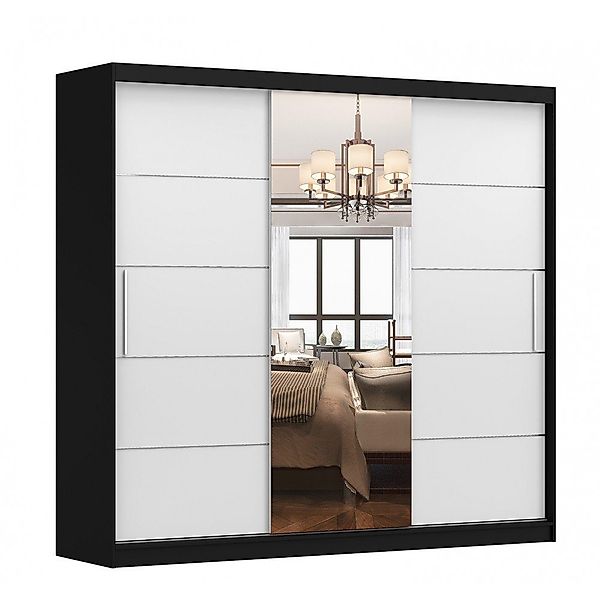 MOEBLO Kleiderschrank ALFA (Schwebetürenschrank 2-türig Schrank günstig online kaufen