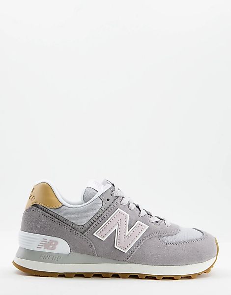 New Balance – 574 – Sneaker in Grau und Weiß günstig online kaufen