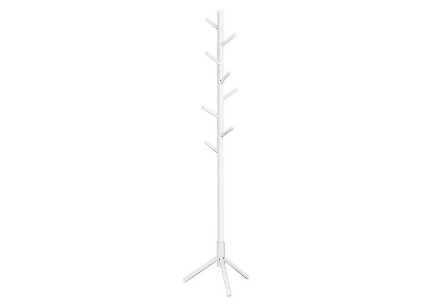 VASAGLE Garderobenständer Kleiderständer, Massivholz, 3 Höhen, 47x47x175cm günstig online kaufen