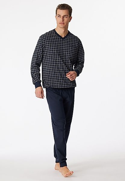 Schiesser Schlafanzug "Dark Sapphire" (2 tlg) günstig online kaufen