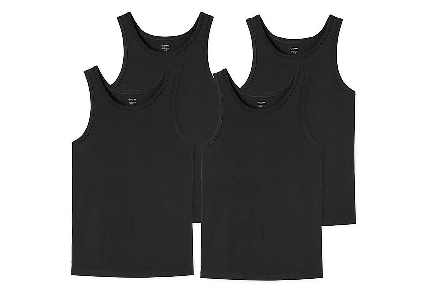 uncover by SCHIESSER Unterhemd Basic (2-St) hochwertige Unterhemden im 4er günstig online kaufen