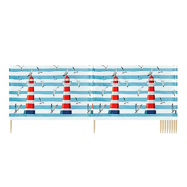 Ladeheid Windschutz Strand Sichtschutz 15m LAEX001 günstig online kaufen