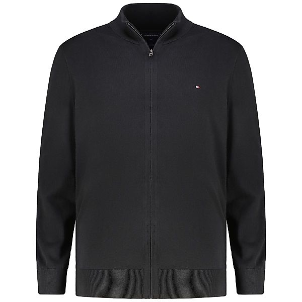 Tommy Hilfiger Feinstrickjacke mit Kaschmir Farbe schwarz Größe: 4XL günstig online kaufen