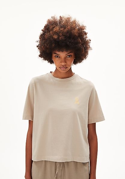 T-Shirt LAYAA CHEST ICON in light desert von ARMEDANGELS günstig online kaufen
