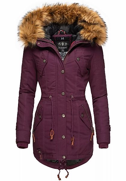 Marikoo Wintermantel La Viva Prc stylischer Winterparka mit abnehmbarem Kun günstig online kaufen