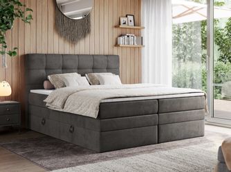 MKS MÖBEL Boxspringbett ERNI KING (T30-Schaum, günstig online kaufen