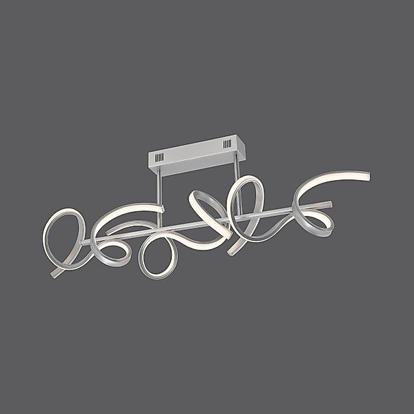 JUST LIGHT LED Deckenleuchte »CURLS«, 3 flammig, Leuchtmittel LED-Board   L günstig online kaufen