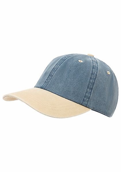 Mans World Baseball Cap mit verstellbarem Riem im trendigen Use-Look - NEW günstig online kaufen