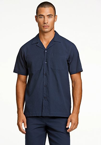 LINDBERGH Kurzarmshirt "Lindbergh Freizeithemd" günstig online kaufen