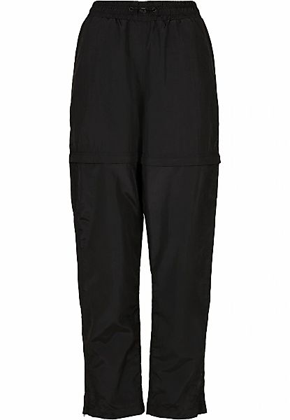 URBAN CLASSICS Stoffhose "Urban Classics Damen Ladies Shiny Crinkle Nylon Z günstig online kaufen