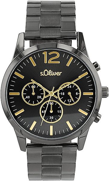 s.Oliver Chronograph 2038384, Armbanduhr, Quarzuhr, Herrenuhr, Stoppfunktio günstig online kaufen
