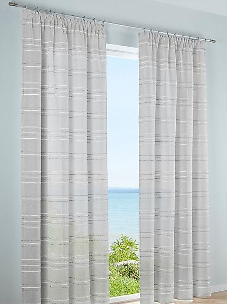 heine Gardine Dekostore . (1 St), Multifunktionsband, halbtransparent, Fert günstig online kaufen