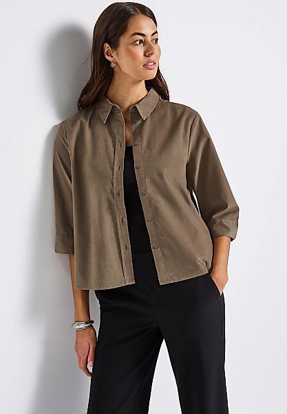 STREET ONE Hemdbluse, in Cord Qualität günstig online kaufen