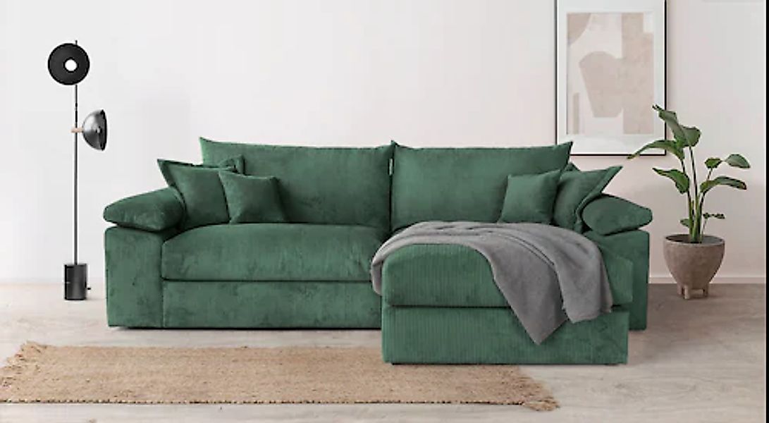 Home affaire Ecksofa »Soft&Cosy XXL L-Form - Breite 303 cm«, Mega-Sofa, in günstig online kaufen