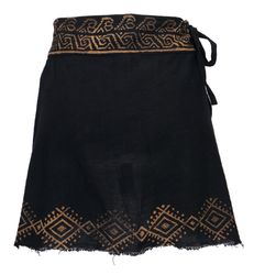 Guru-Shop Minirock Natürlicher Goa Minirock, bedruckter günstig online kaufen