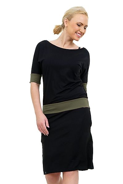 3Elfen Jerseykleid Fledermaus Kleid Jerseykleid Damen günstig online kaufen