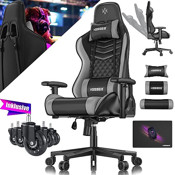 KESSER Gaming Chair, Ergonomisch Gamingstuhl 150kg günstig online kaufen
